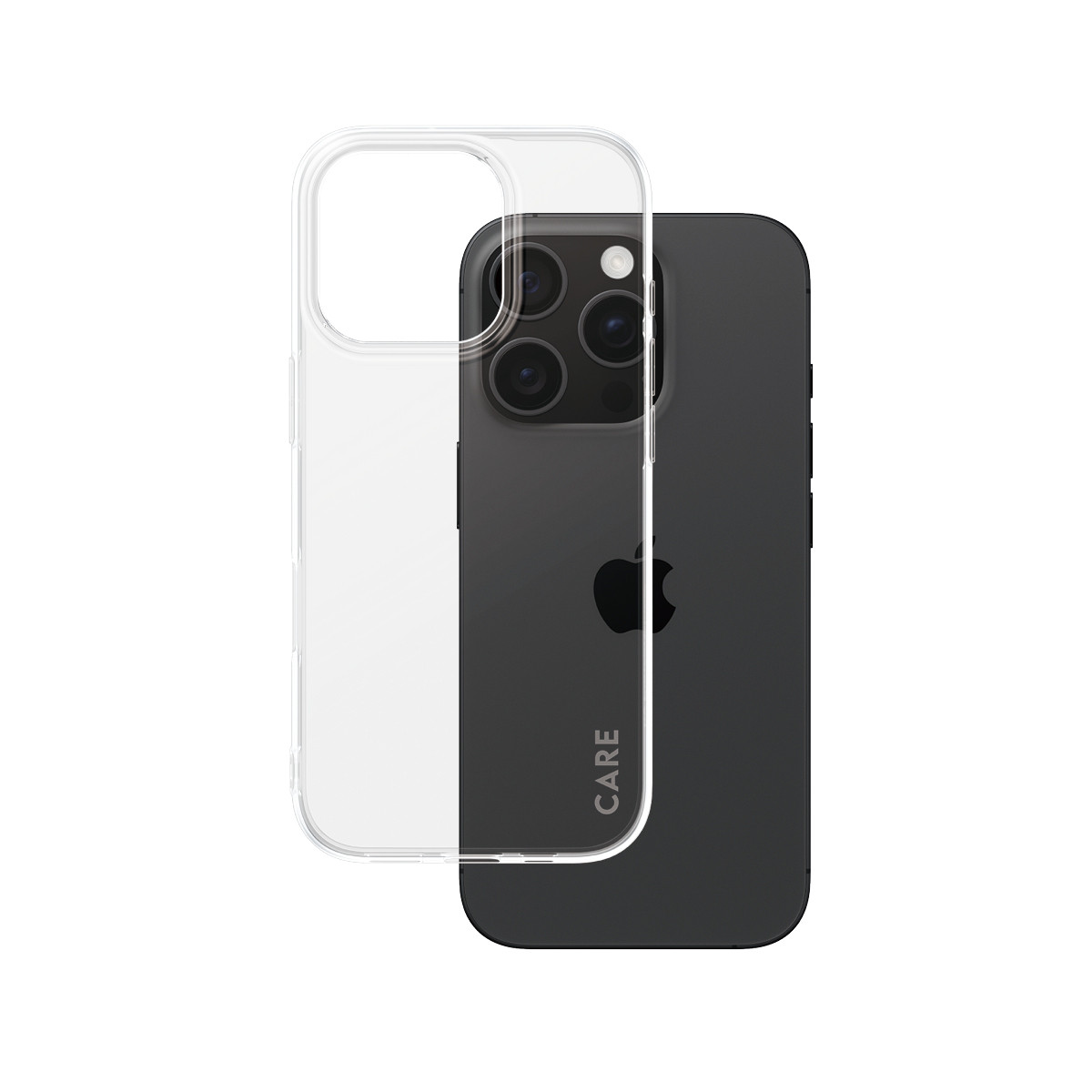 BildeCARE iPhone 16 Pro Case X-Ray Soft Basic