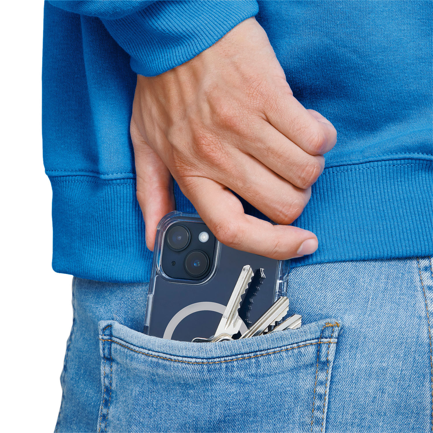 HAMA Extreme Protect MagCase iPhone 16 Plus Transparent