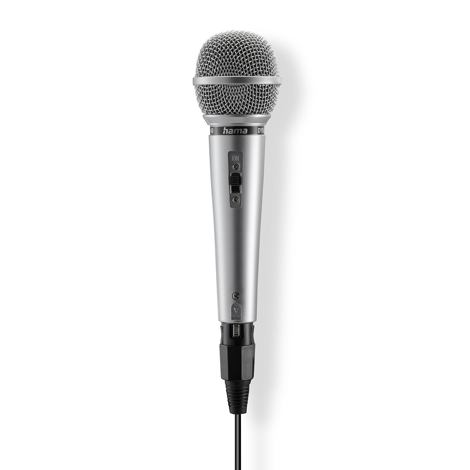 HAMA Dynamic Microphone Mono Jam Star Silver
