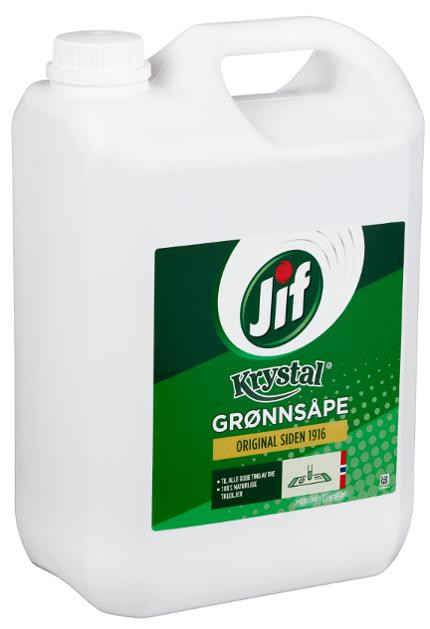 BildeAllrengjøring Jif Krystal Grønnsåpe 5L
