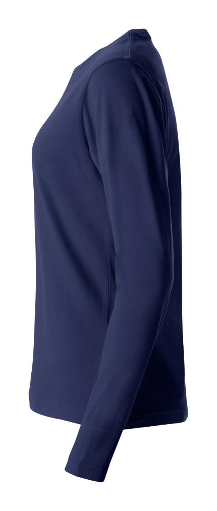 Trøye Clique Basic-T Dame 2Xl Marineblå