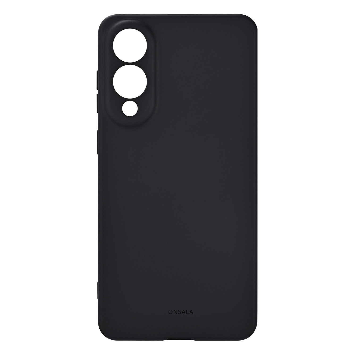 ONSALA Back Silicone Touch Recycled Samsung Galaxy S25 Edge Black