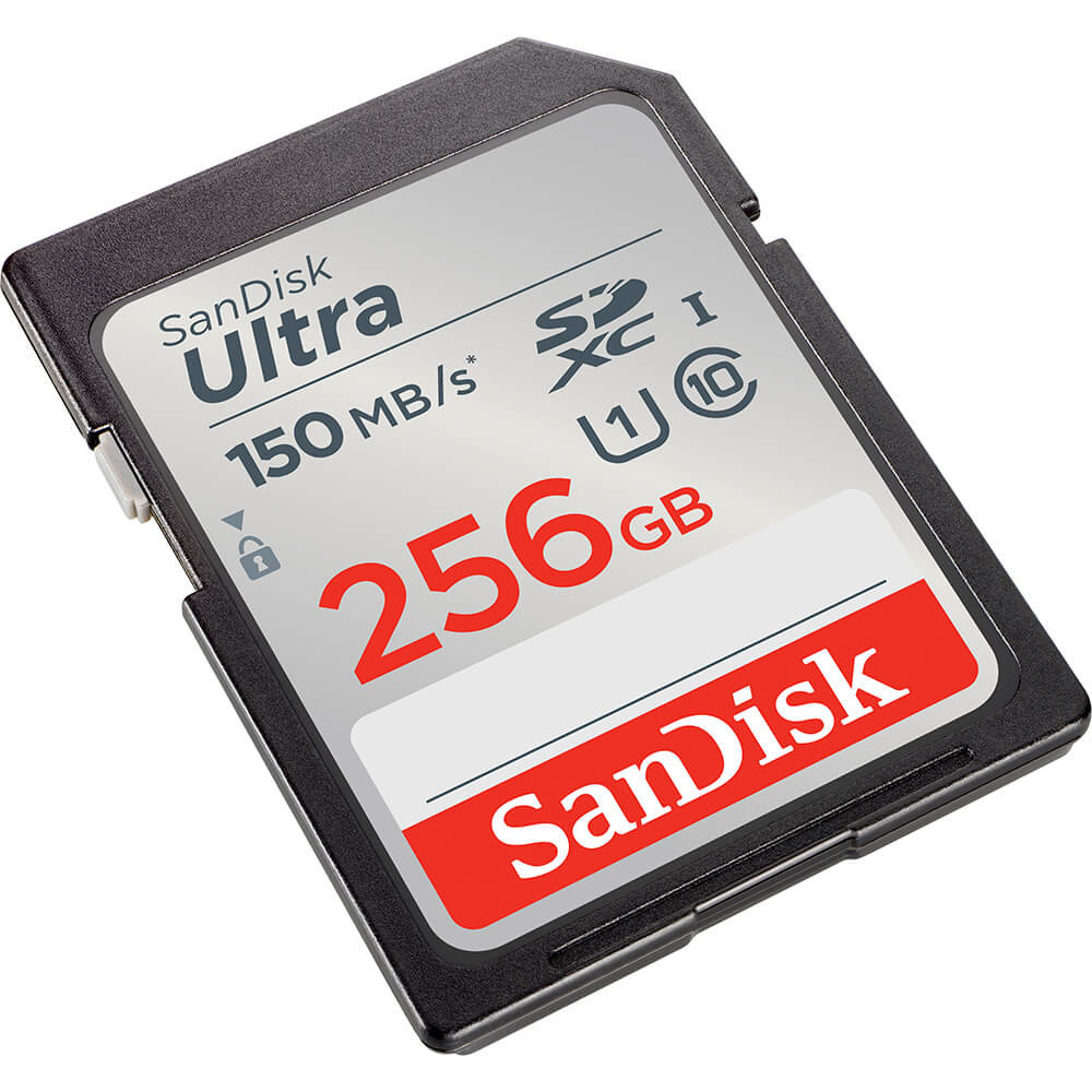 SANDISK Minnekort SDXC Ultra 256GB 150MB/s