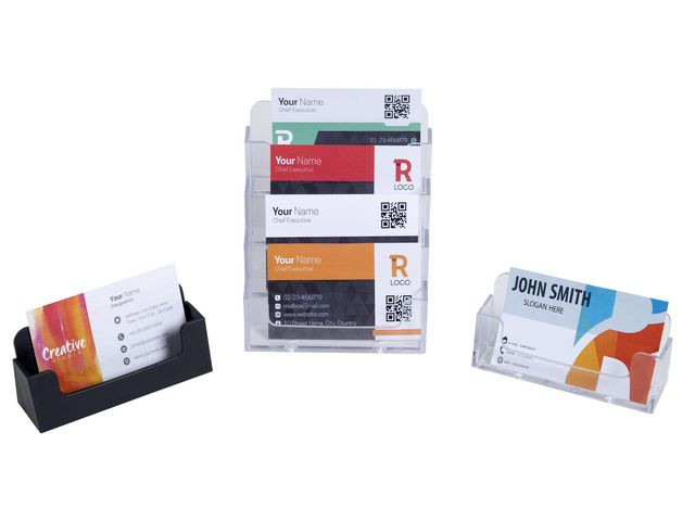 Visittkortholder Exacompta 50 Kort