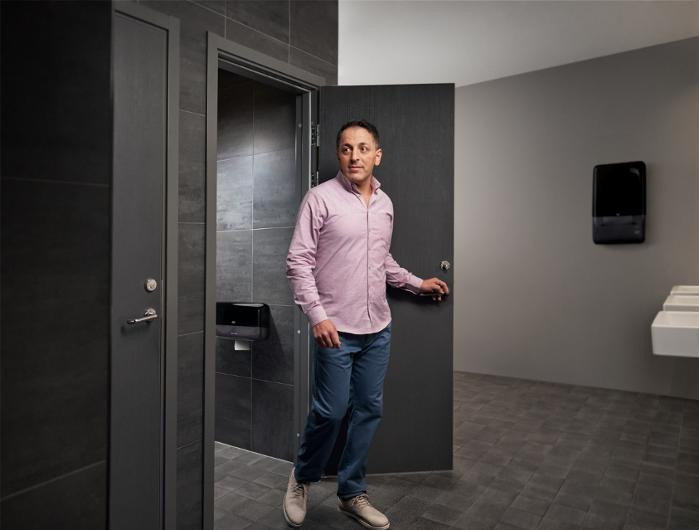 Dispenser Tork Peaks Auto Tørk H5 Sort