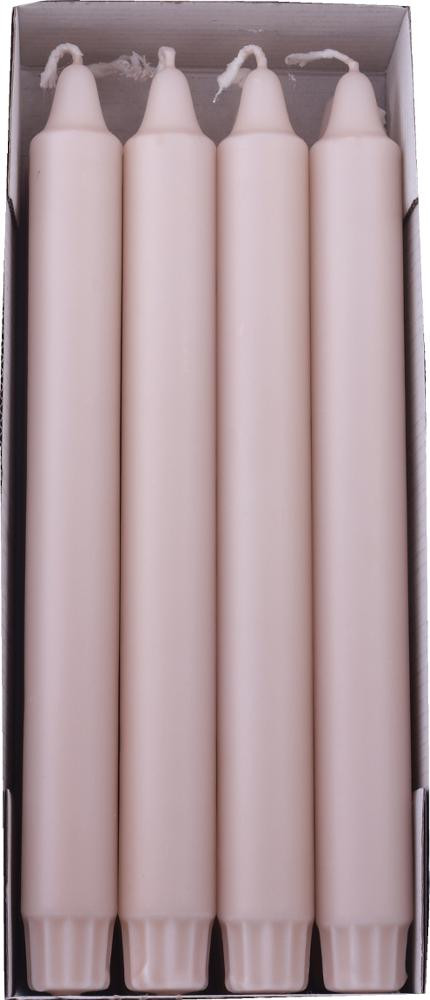 BildeKronelys Diana Stearin 24Cm Sand (8 stk/pk, 12 pakker)