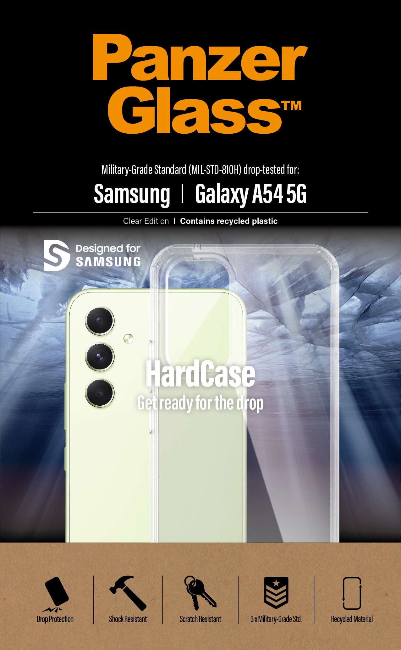 BildePanzerGlass Hardcase til Galaxy A54 5G