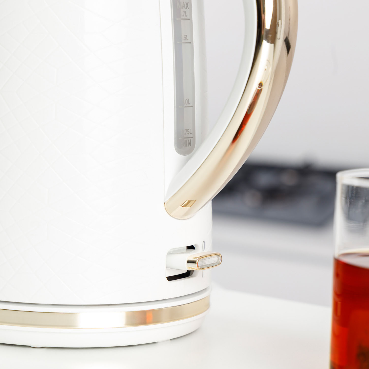 TAURUS Kettle 1,7L Fusion Wave White