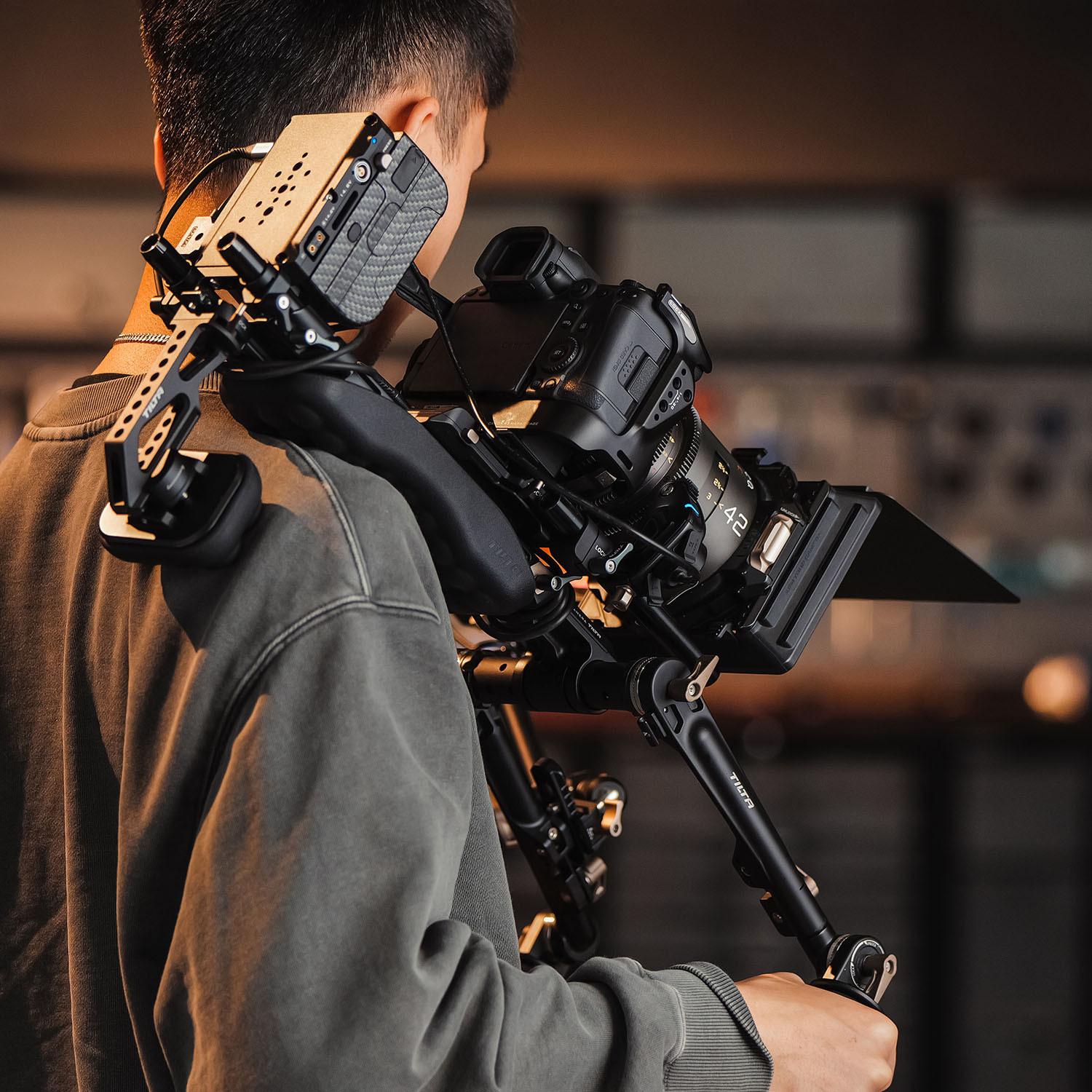 TILTA Full Camera Cage Cooling System Canon R5 Mark II Black