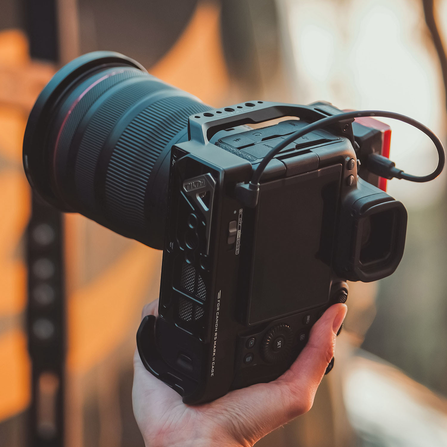 TILTA Full Camera Cage Cooling System Canon R5 Mark II Black