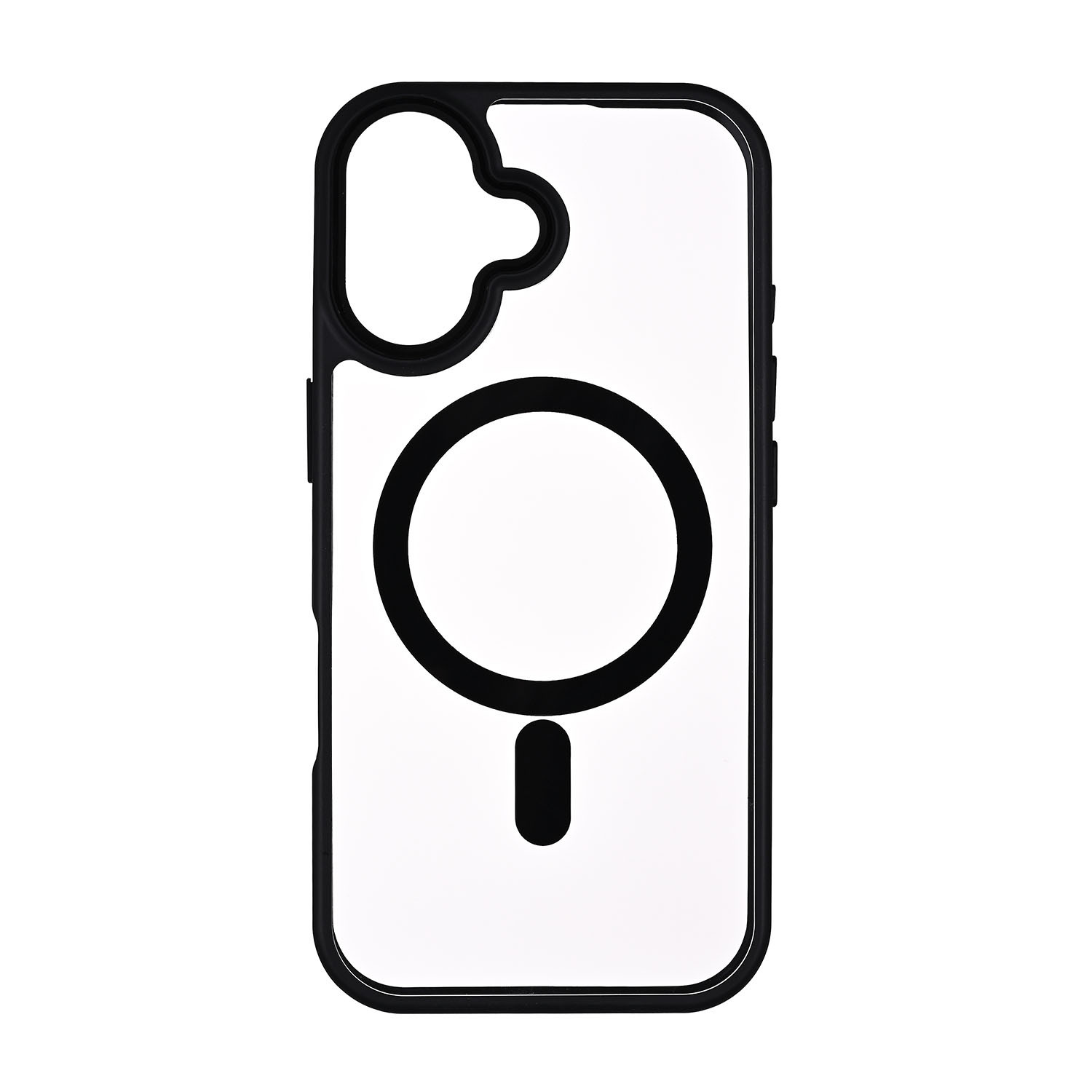 ONSALA Back Bumper Clear Case MagSerie iPhone 17 Clear Case Black