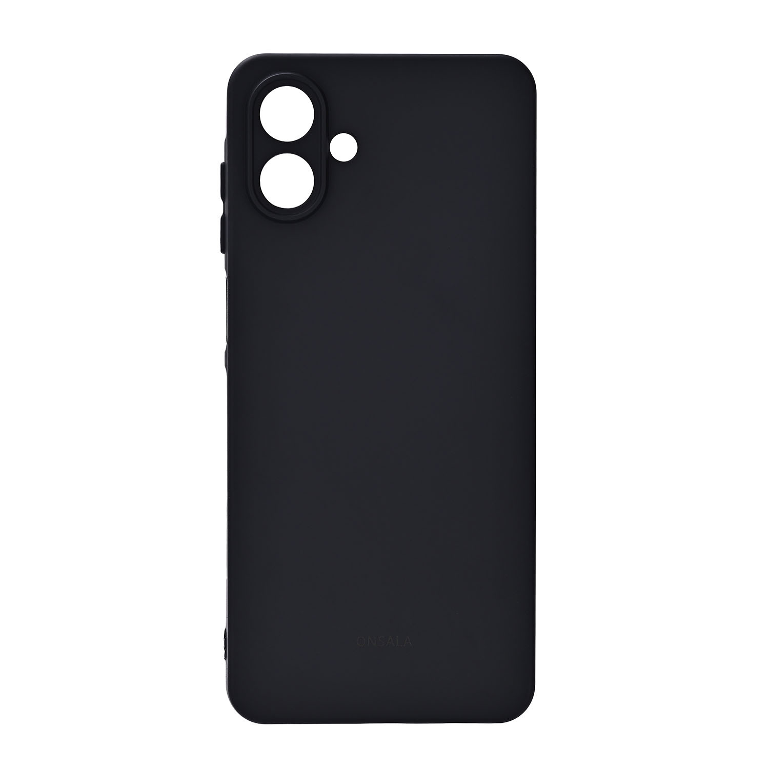 ONSALA Back Silicone Touch Recycled Samsung Galaxy A07 4G Black