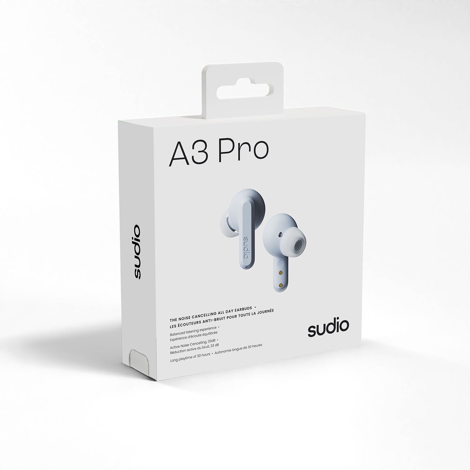 SUDIO Headphone A3 Pro Blue In-Ear True Wireless