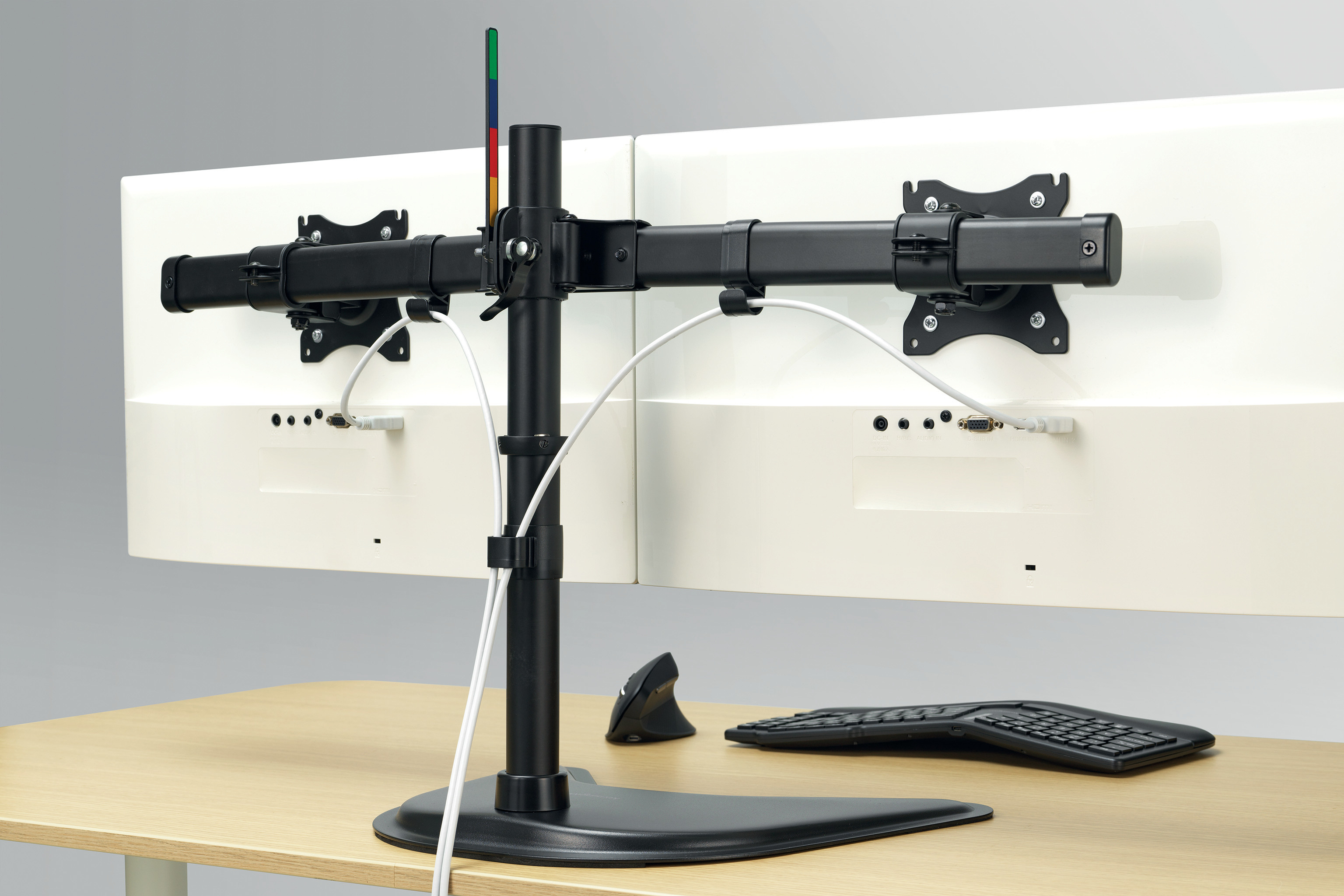 Skjermarm Dual SmartFit FreeStand