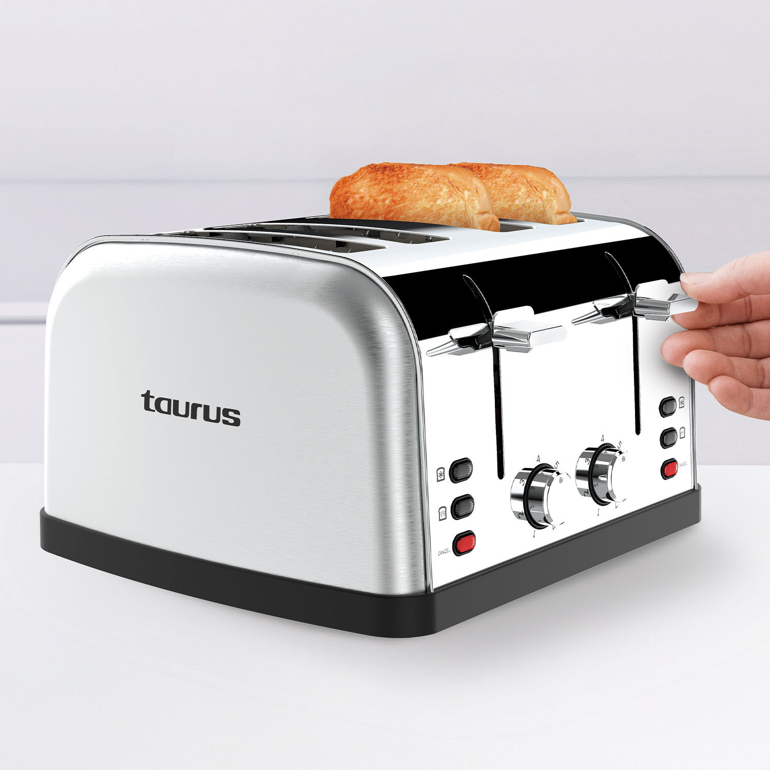 TAURUS Toaster Four Slot Vintage Four