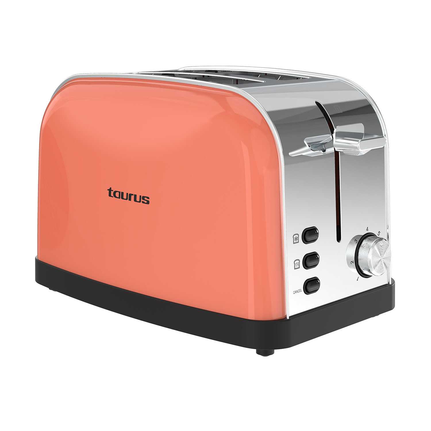 TAURUS Toaster Two Slot Vintage 2 Coral