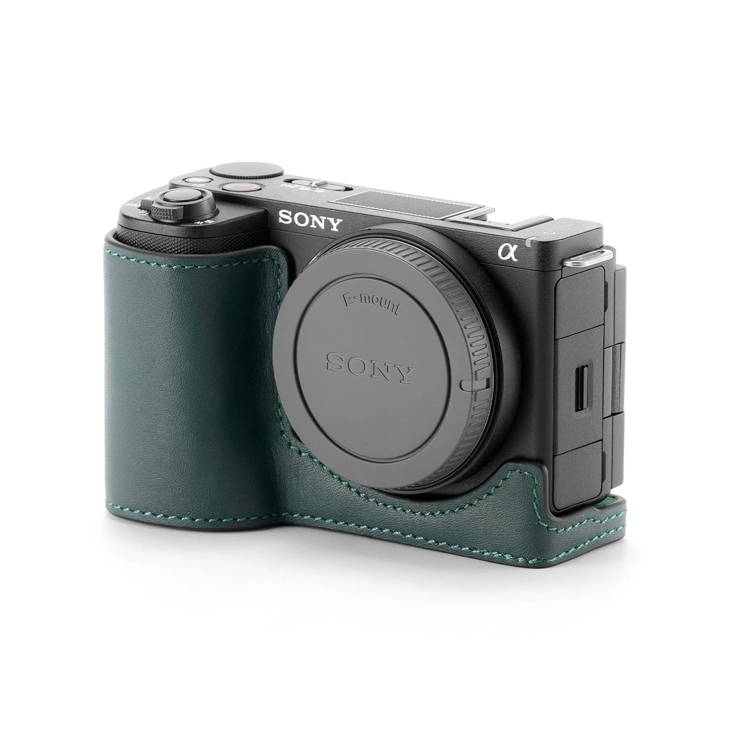 TILTA Leather Camera Case for Sony ZV-E10 II Green