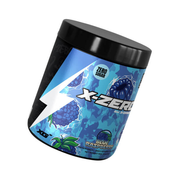 X-GAMER X-Zero 160 gram Blue Raspberry