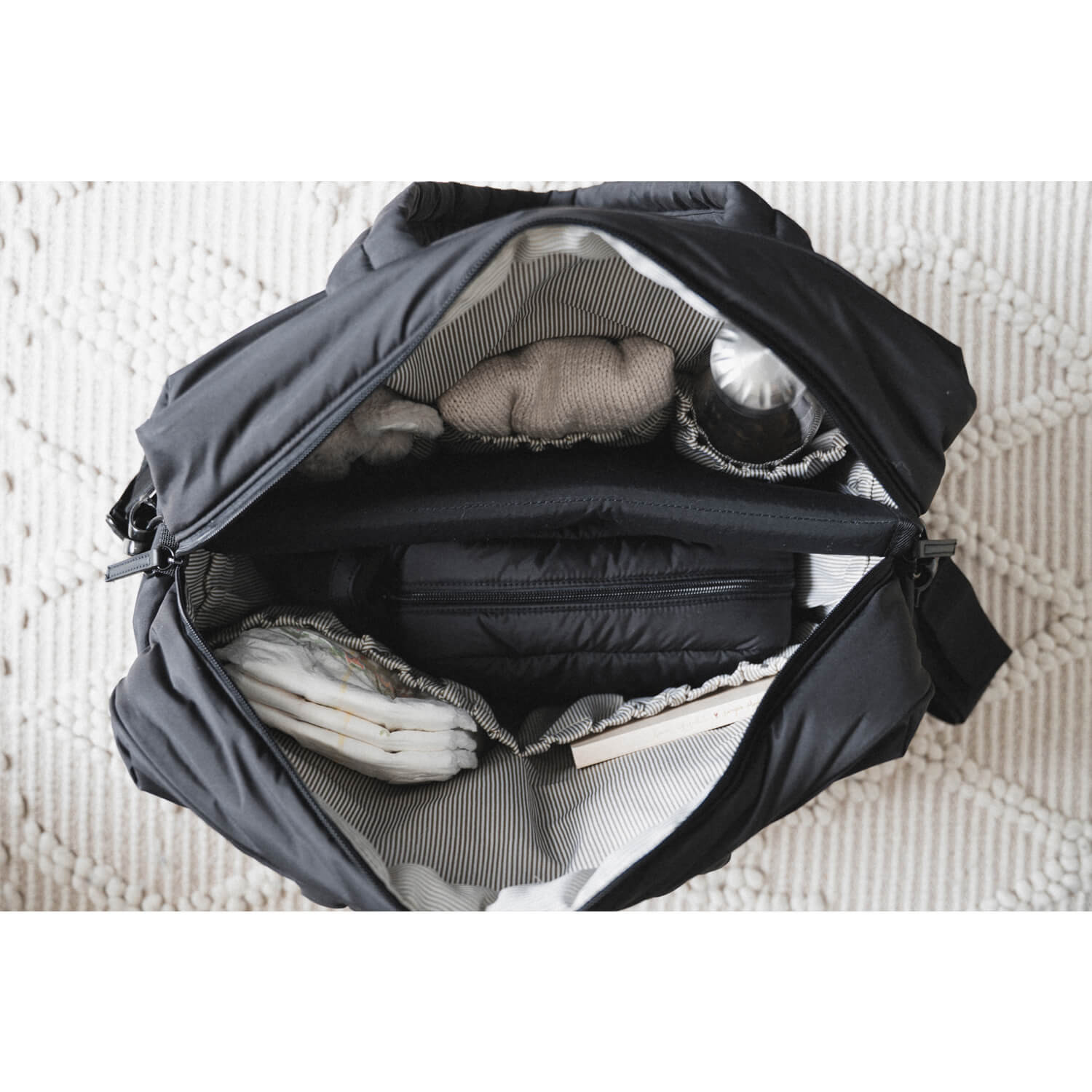 GOLLA Changing Bag Set Daisy Polyester Black