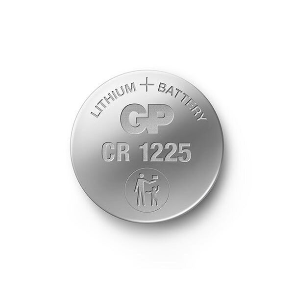 GP Lithium Coin Cell CR1225 1-pack