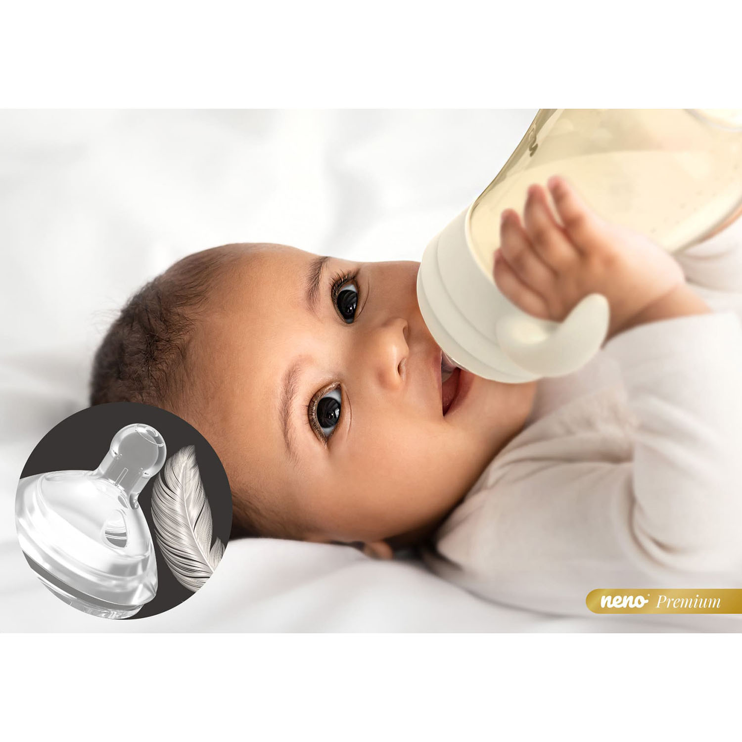 NENO Feeding Bottle MIO 3-In-1 Cream 300ml