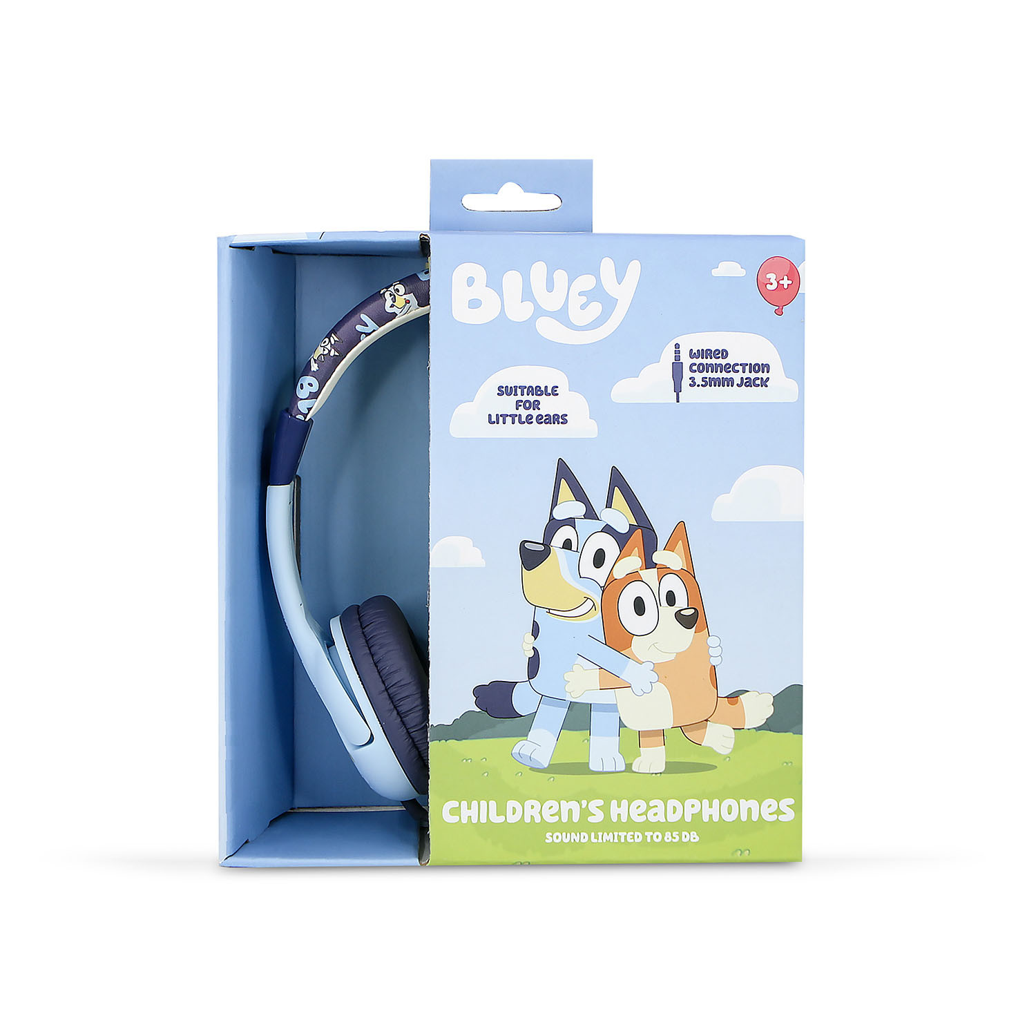 BLUEY Headphone Wired On-Ear 85dB Bluey