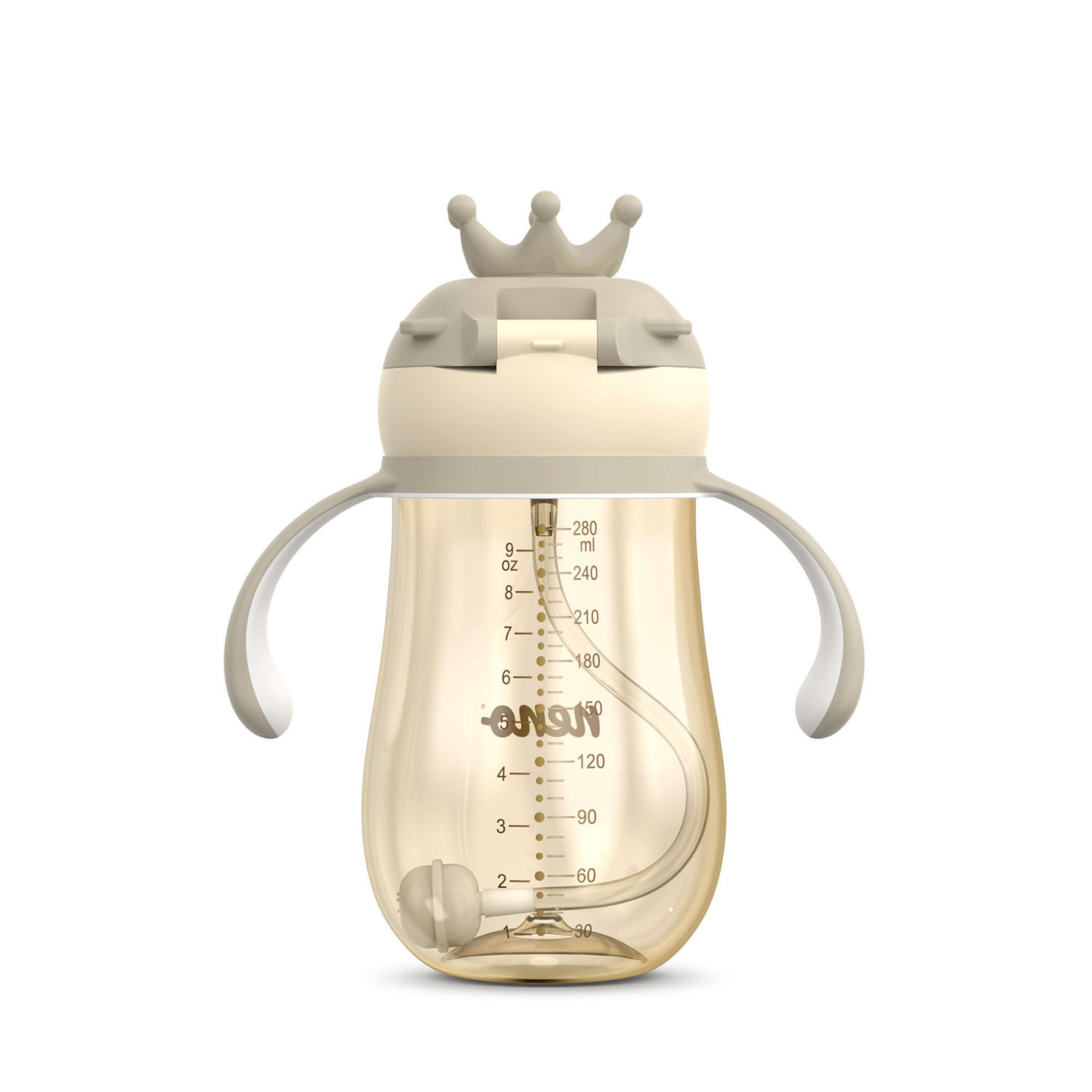 NENO Water Bottle MIO2 Brown 280ml