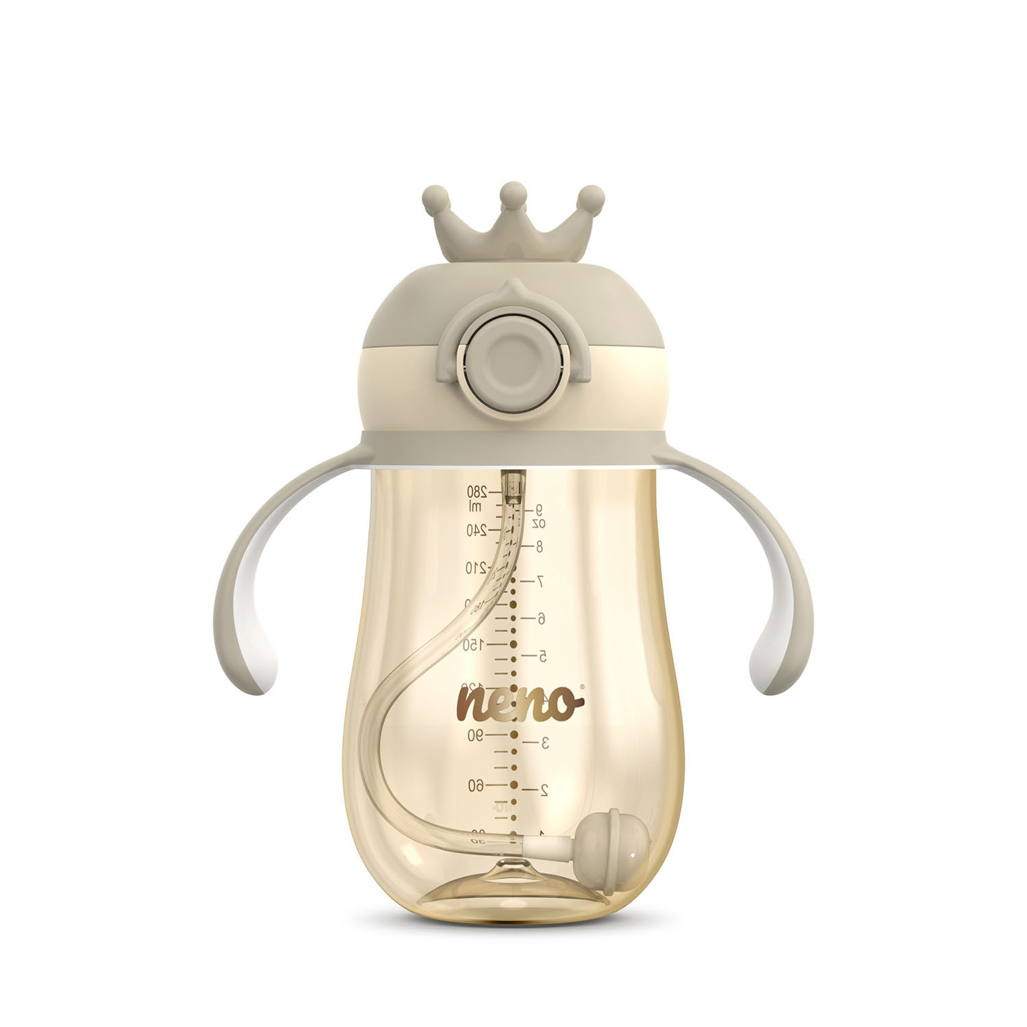 NENO Water Bottle MIO2 Brown 280ml