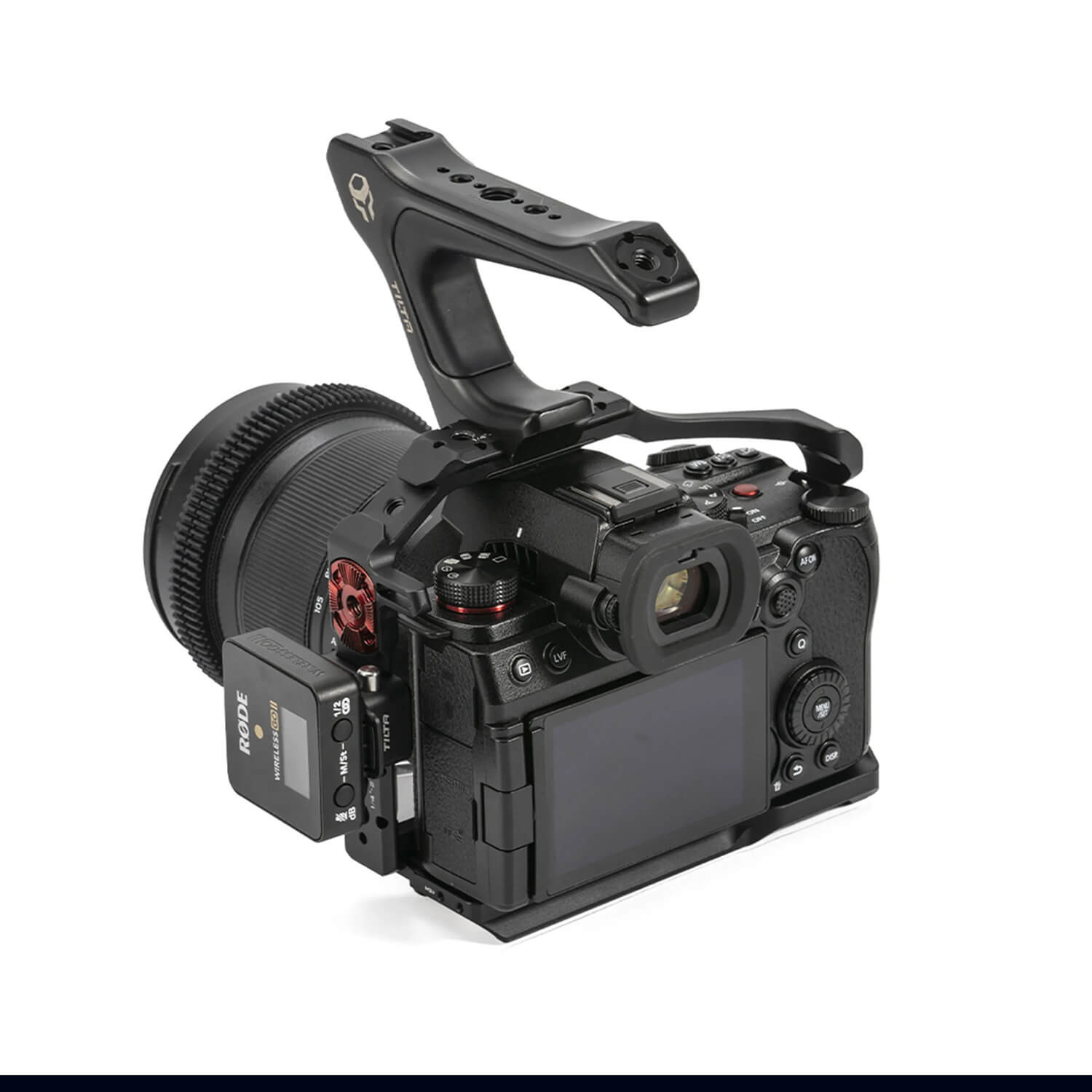 TILTA NATO Clamp to Cold Shoe Adapter Black