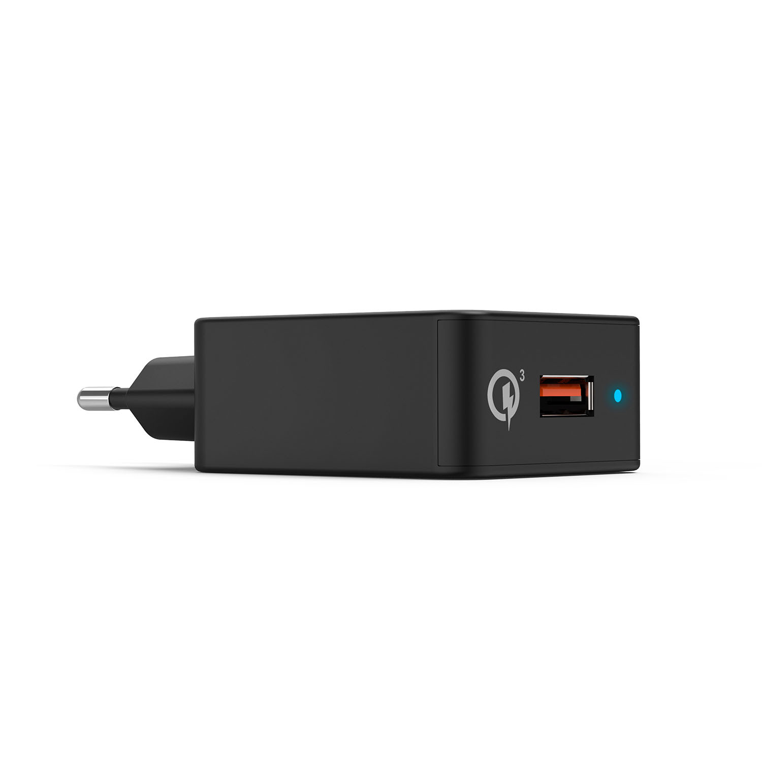 HAMA Fast Charger 1x USB-A Qualcomm 19.5W Black