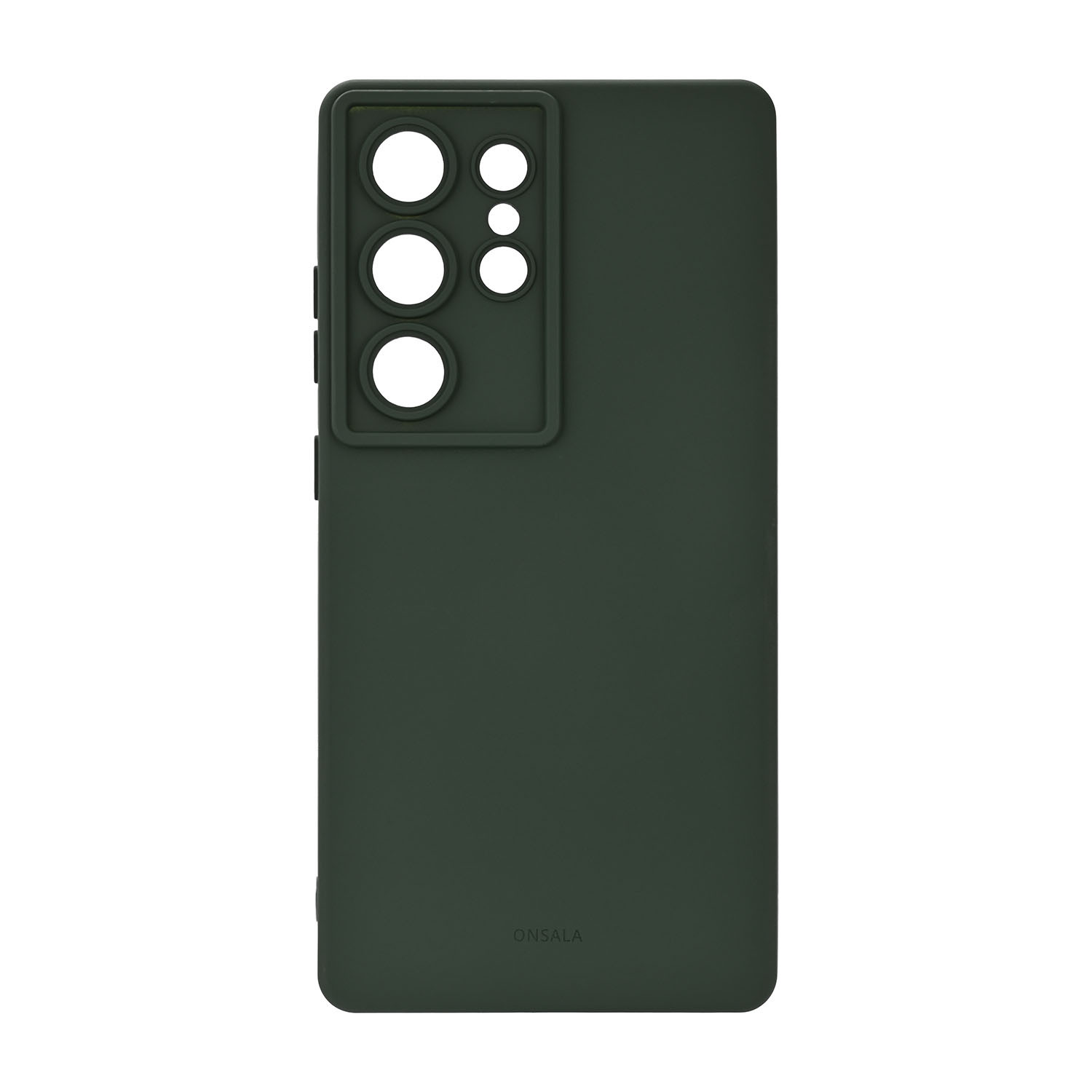 ONSALA Back Silicone Touch Recycled Samsung S25 Ultra 5G Olive Green