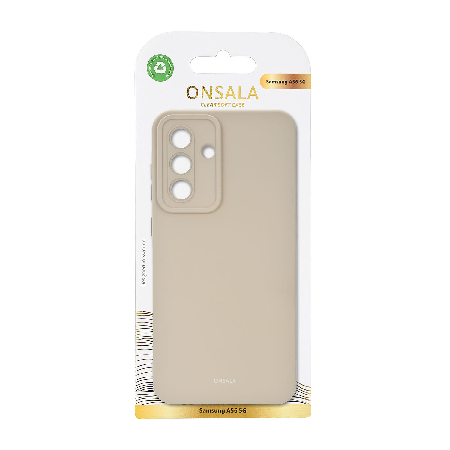 ONSALA Back Silicone Touch Recycled Samsung A56 5G Concrete