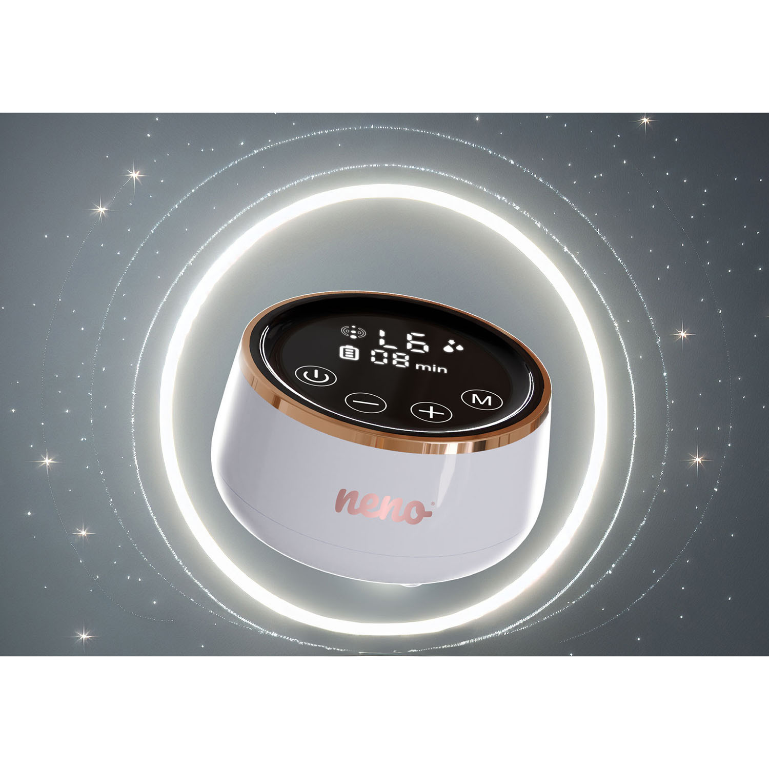 NENO Breast Pump Electric Bella Twin Moon White