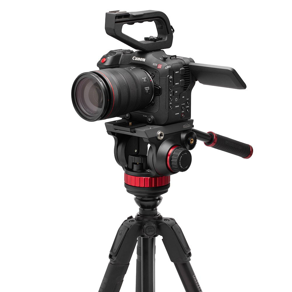 MANFROTTO Tripod Kit Video MVH502AH + MT055XPRO3
