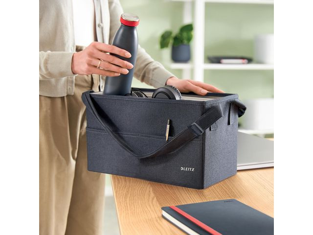LEITZ Oppbevaringsbag lille fabric Clean Desk