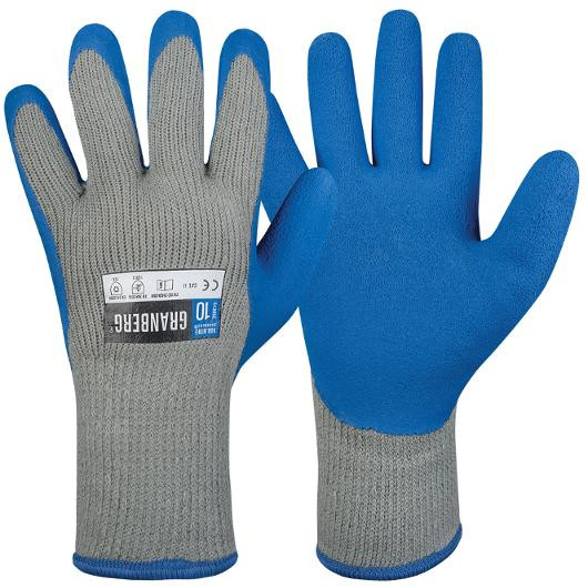 BildeHanske Granberg 8095 Strikk Vint. 11 Blå