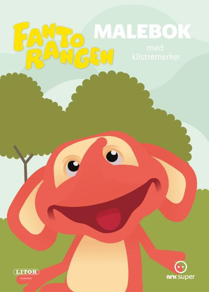 BildeMalebok Egmont Fantorangen M.klisterm.