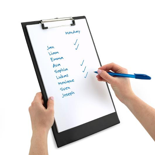 Ordrebrett Rapesco Enkelt A4 Sort