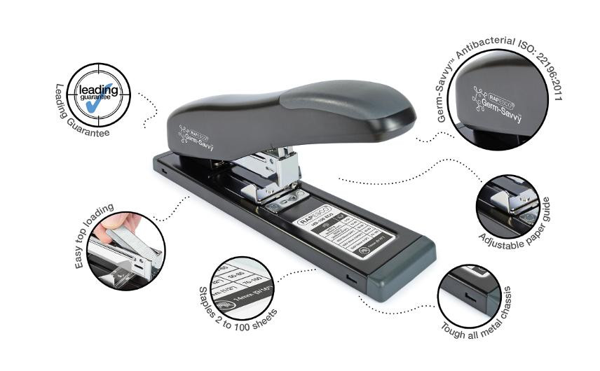 Stiftemaskin Rapesco Hd-100 Ark Sort