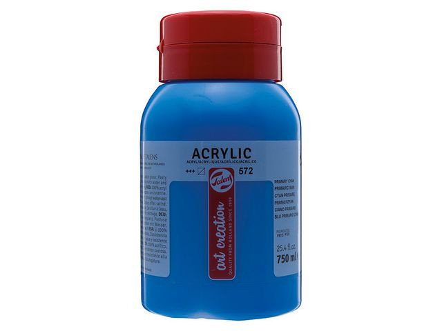 BildeAkrylmaling Artcreation 750Ml Cyan
