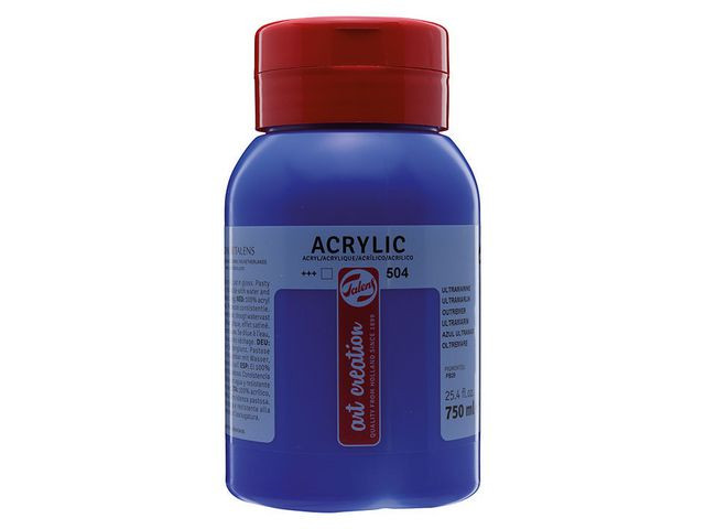BildeAkrylmaling Artcreation 750Ml Ultramarin