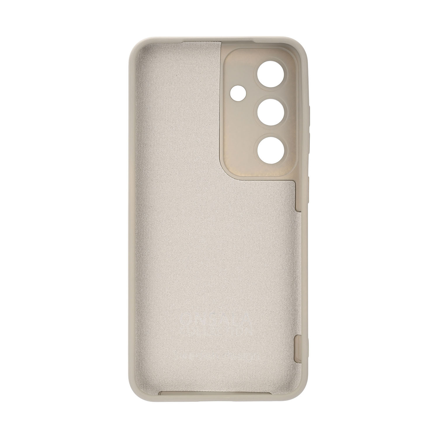ONSALA Back Silicone Touch Recycled Samsung S25 5G Concrete