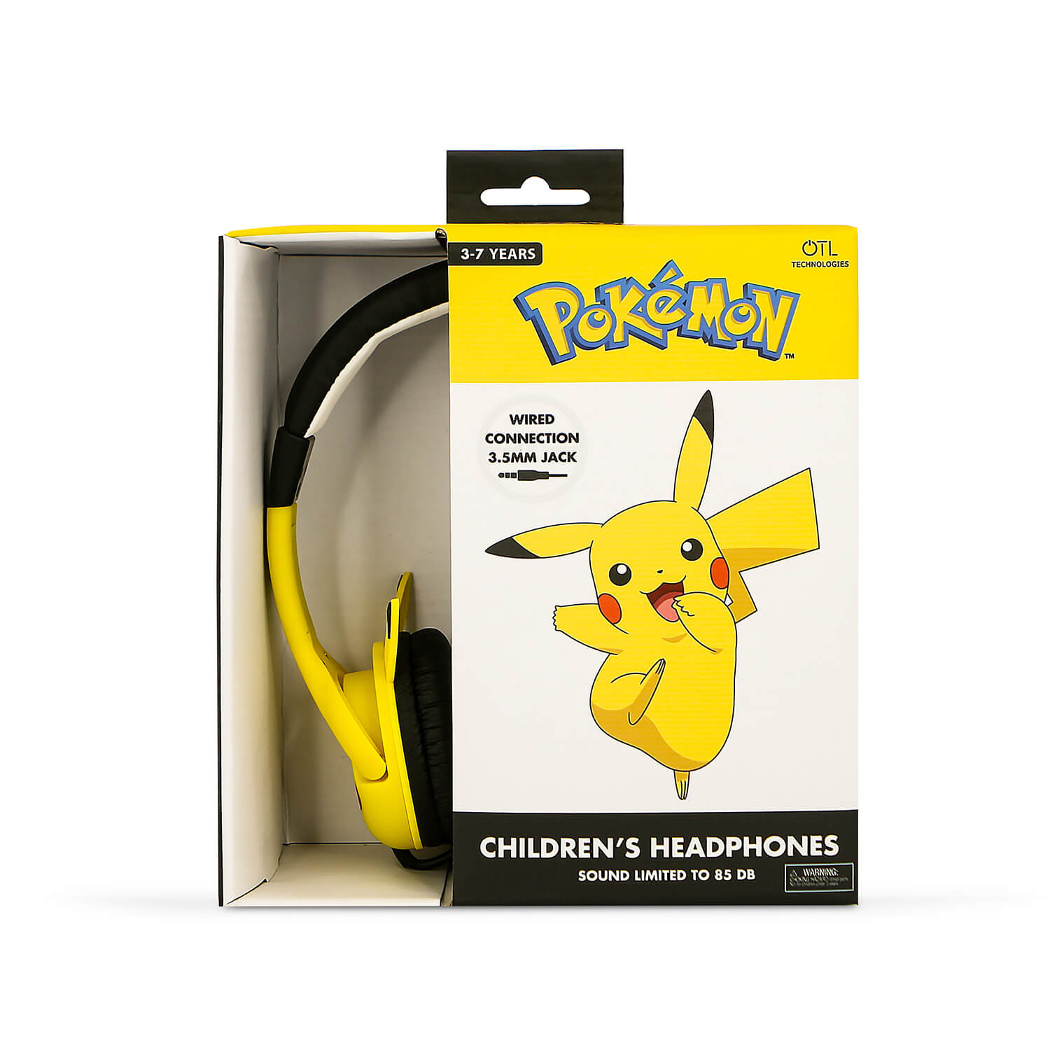 POKEMON Headphone Picatchu Wired On-Ear 85dB With Ears