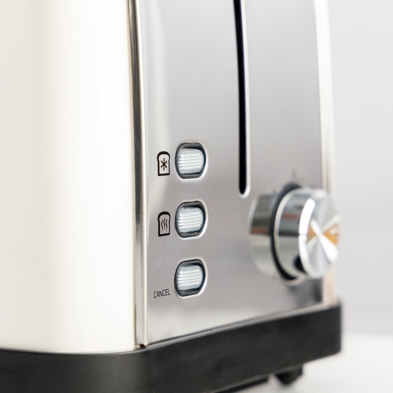 TAURUS Toaster Long Slot Vintage Cream