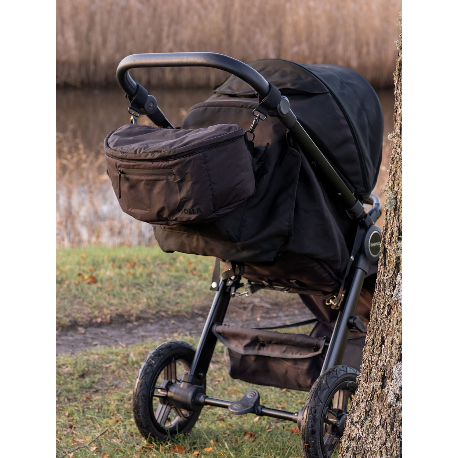 GOLLA Changing Bag/Bum Bag Ivy Polyester Black