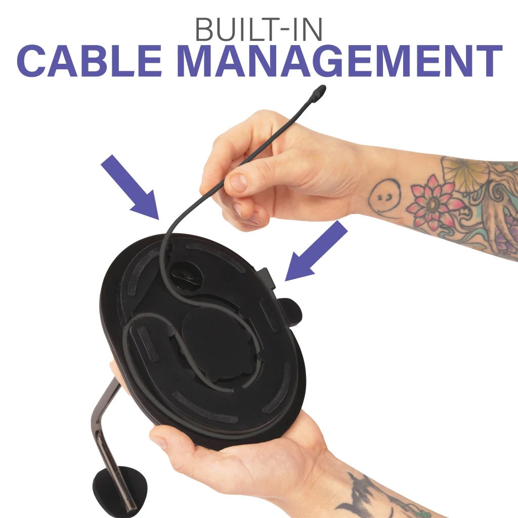 SANUS Headphone Stand for Sonos Ace Headphone Black