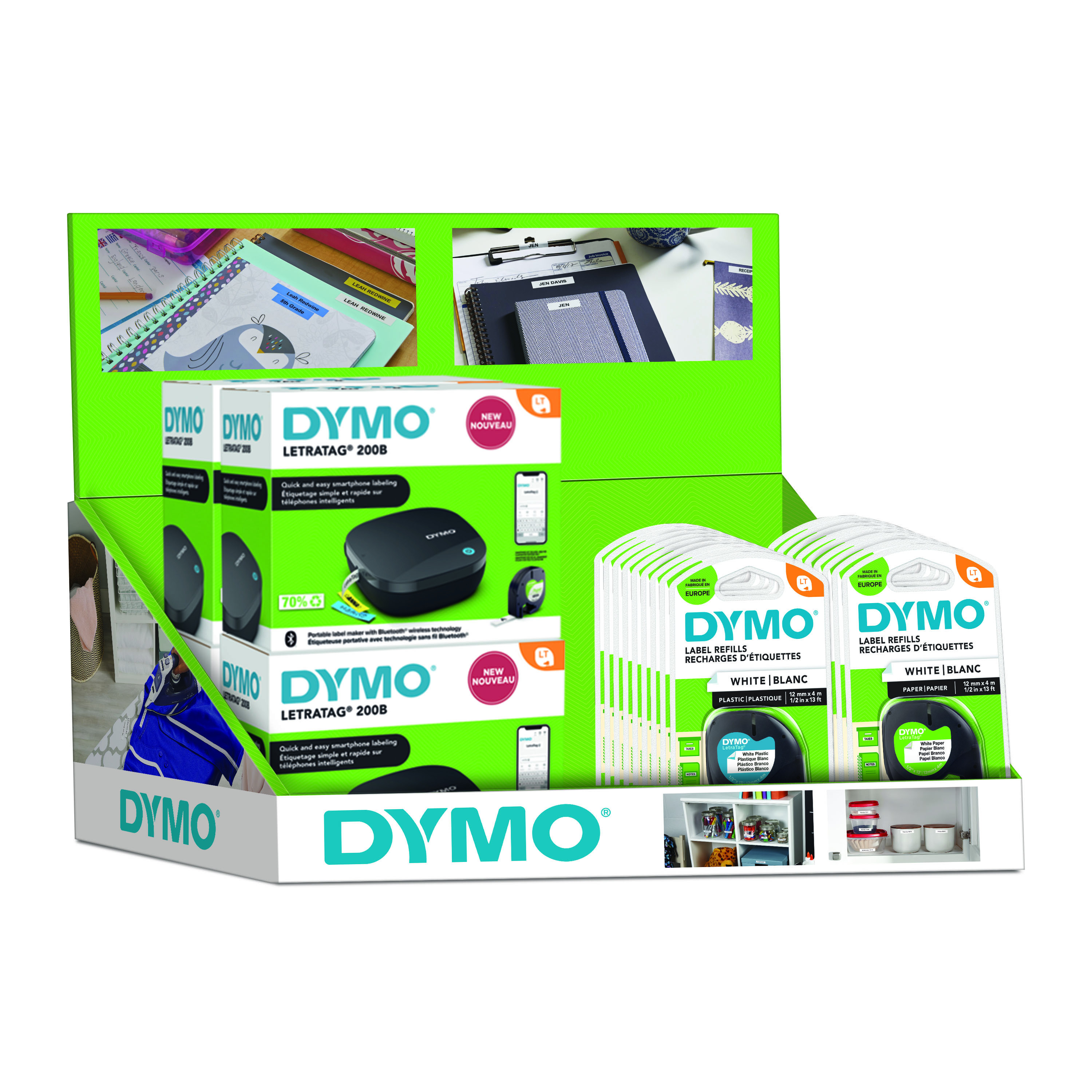 LetraTag200B x 6 + 20 LT tapes CDU