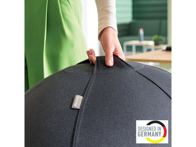 Sitting Ball Ergo 65cm.Anti-Roll-Away, Dark Grey