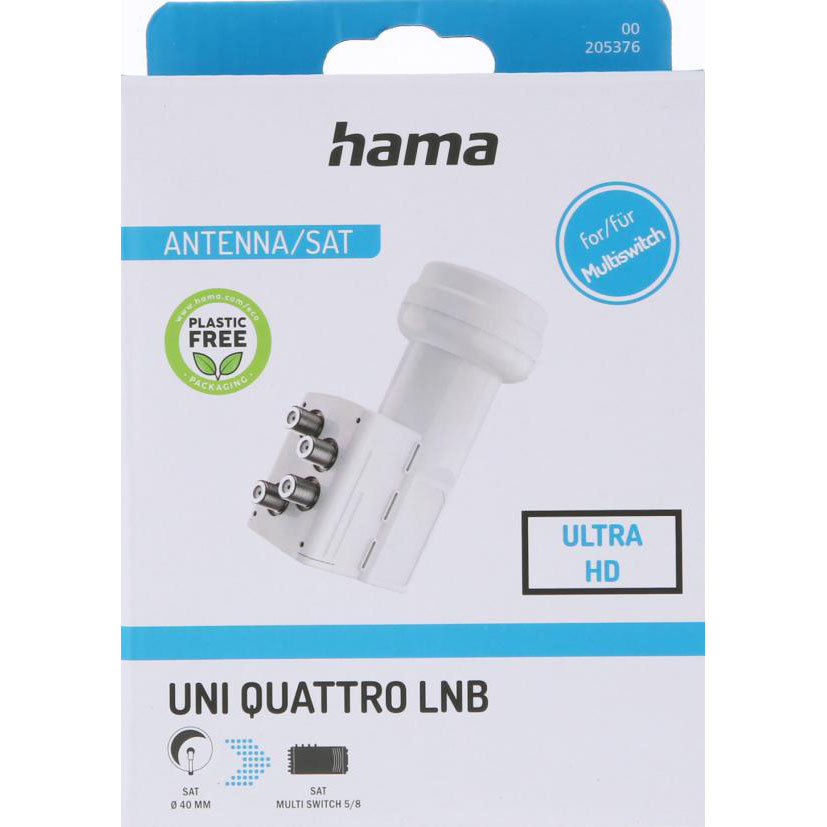 HAMA Universal LNB Quattro White