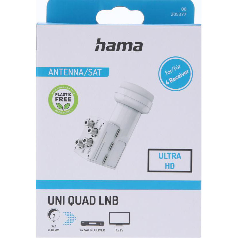 HAMA Universal LNB Quad White
